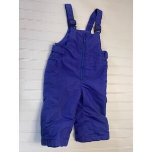 Columbia Ski Snow Bibs Pants Purple Adjustable - Size Girl's 2T